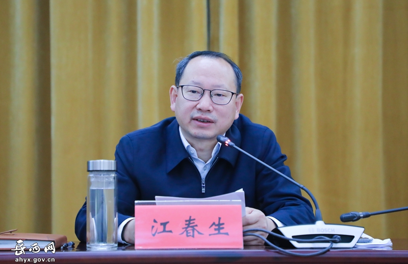 岳西县创建第六届安徽省文明城市工作推进会召开